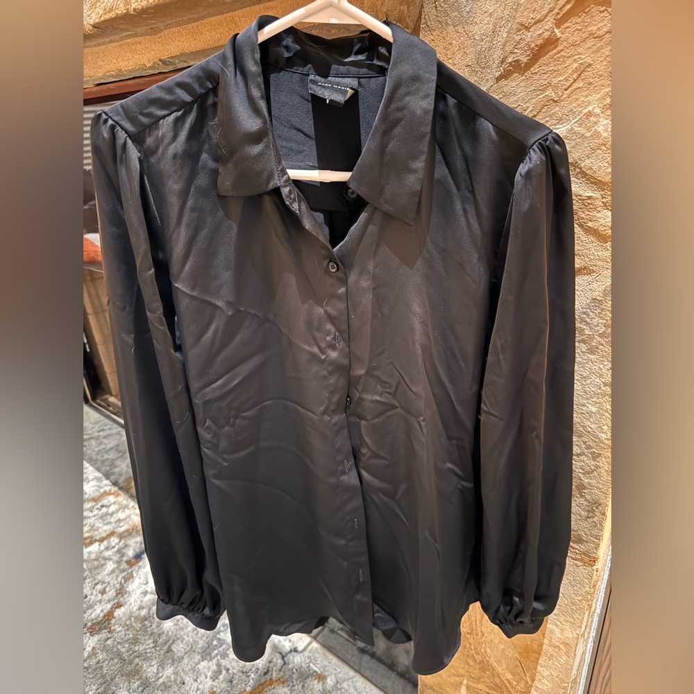 Alex Marie Classic Black Blouse